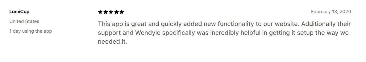 Shopify merchant review 2